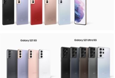 Colori Galaxy S21 vs S21 vs S21 Ultra