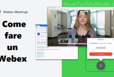 Come fare un Webex