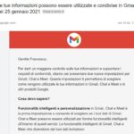 Condivisione Informazioni Google