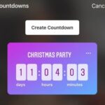 Countdown Instagram