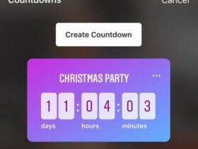 Countdown Instagram
