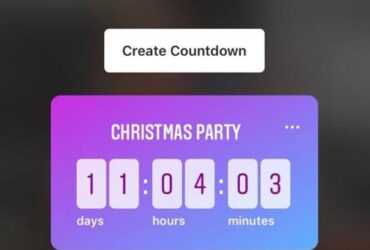 Countdown Instagram
