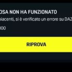 DAZN Codice Errore