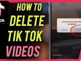 Delete TikTok Videos