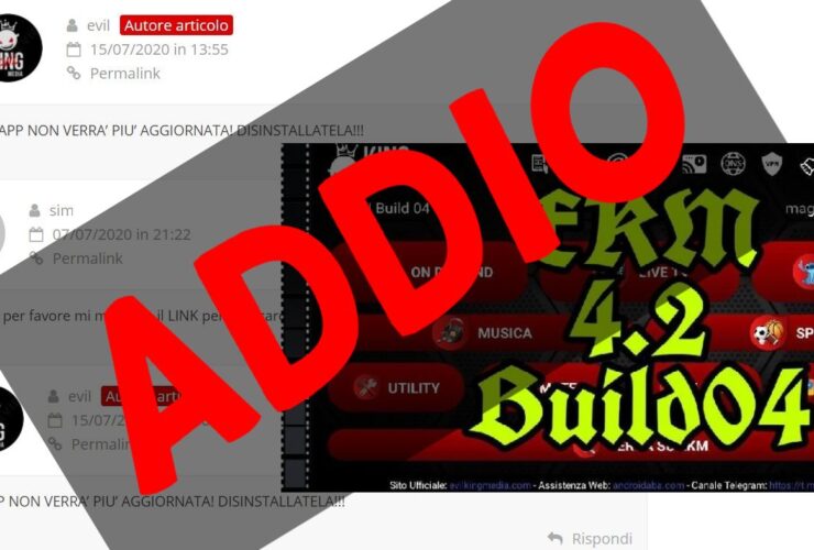 Evil King Media Chiuso