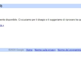 GMail errore
