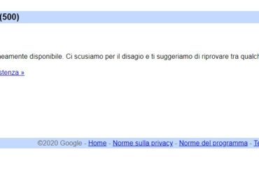 GMail errore
