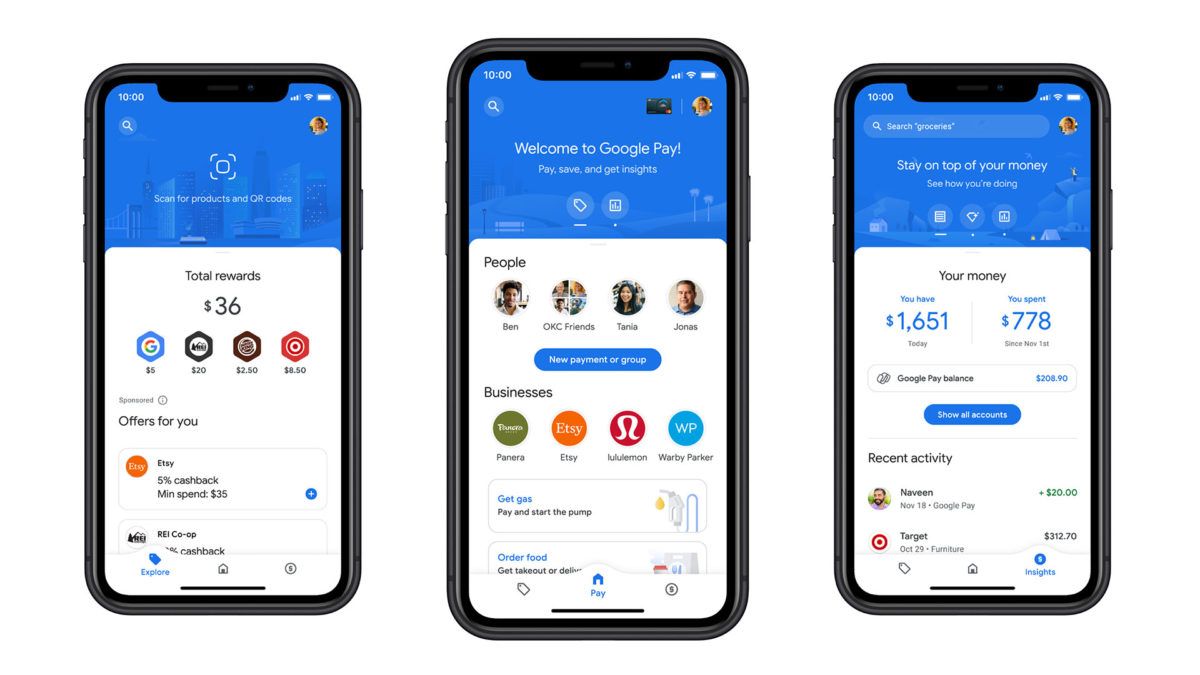 Google Pay 2020