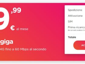 Ho. Mobile 200 giga