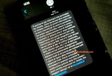 Ho. Mobile SMS Furto di Dati