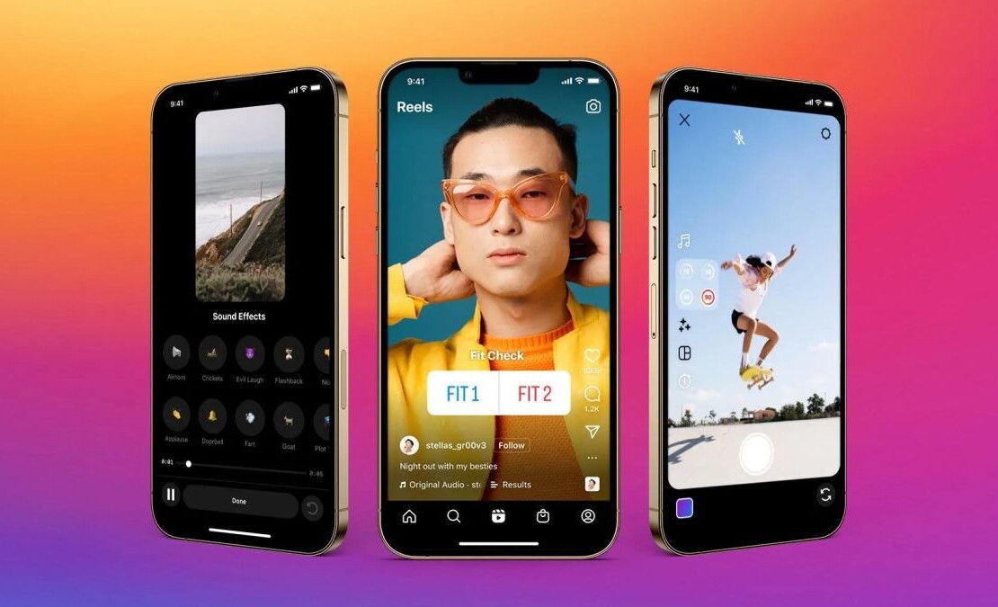 Instagram Reels cross posting to Facebook