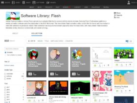 Internet Archive Software Library Flash