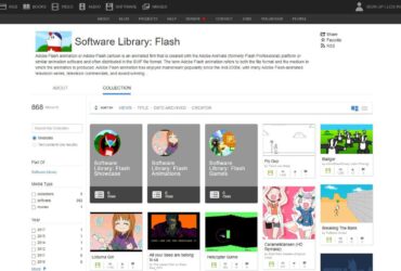 Internet Archive Software Library Flash