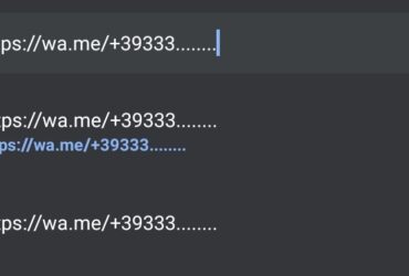Inviare Messaggio WhatsApp senza memorizzare numero_1 Link Chrome