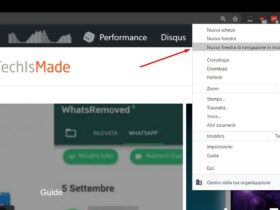 Modalita Incognito Google Chrome