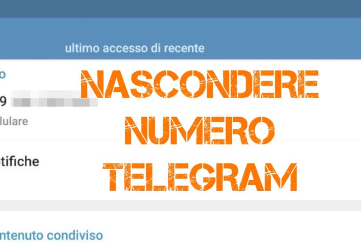 Nascondere Cellulare Telegram