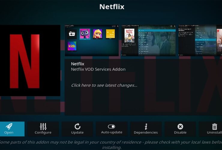 Netflix Kodi Addon