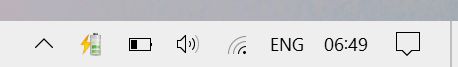 New Battery Icon Windows