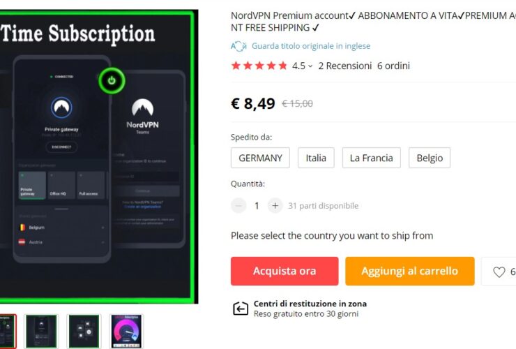 NordVPN AliExpress