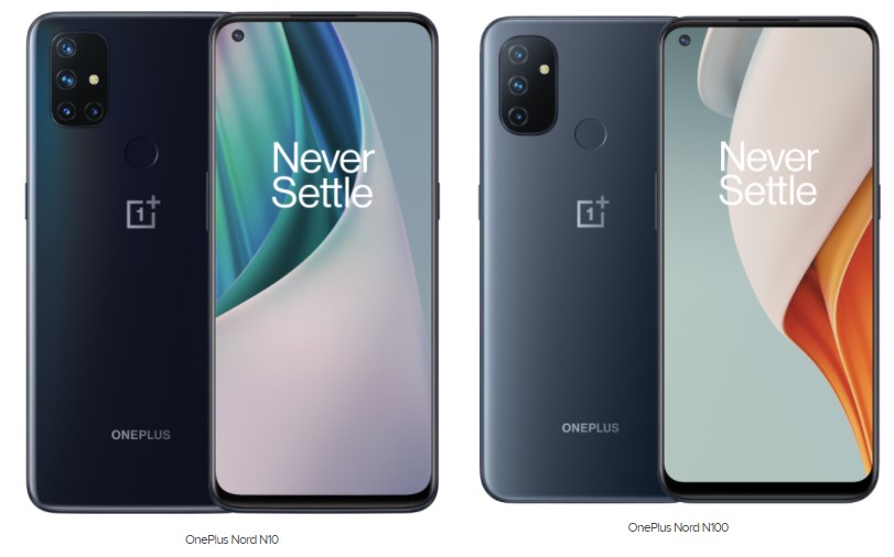 OnePlus Nord N10 e N100