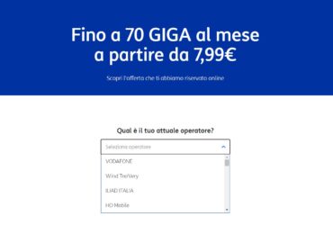 Pagina Segreta TIM Offerte Passa a