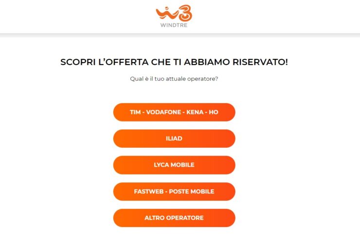 Pagina Segreta WindTre