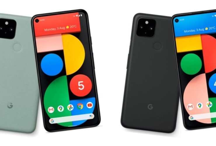 Pixel 5 e Pixel 4a 5G