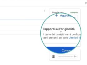 Rapporti sullOriginalita Google Classroom