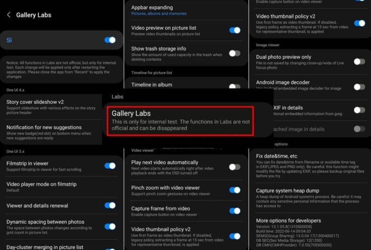 Samsung Gallery Labs Hacks
