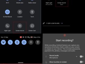 Screen Recording Android