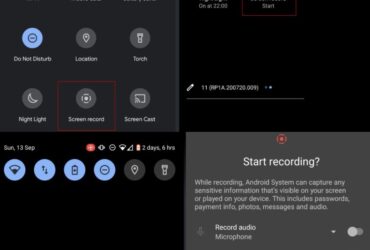 Screen Recording Android