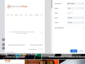 Stampare pagine web senza Immagini e Pubblicità