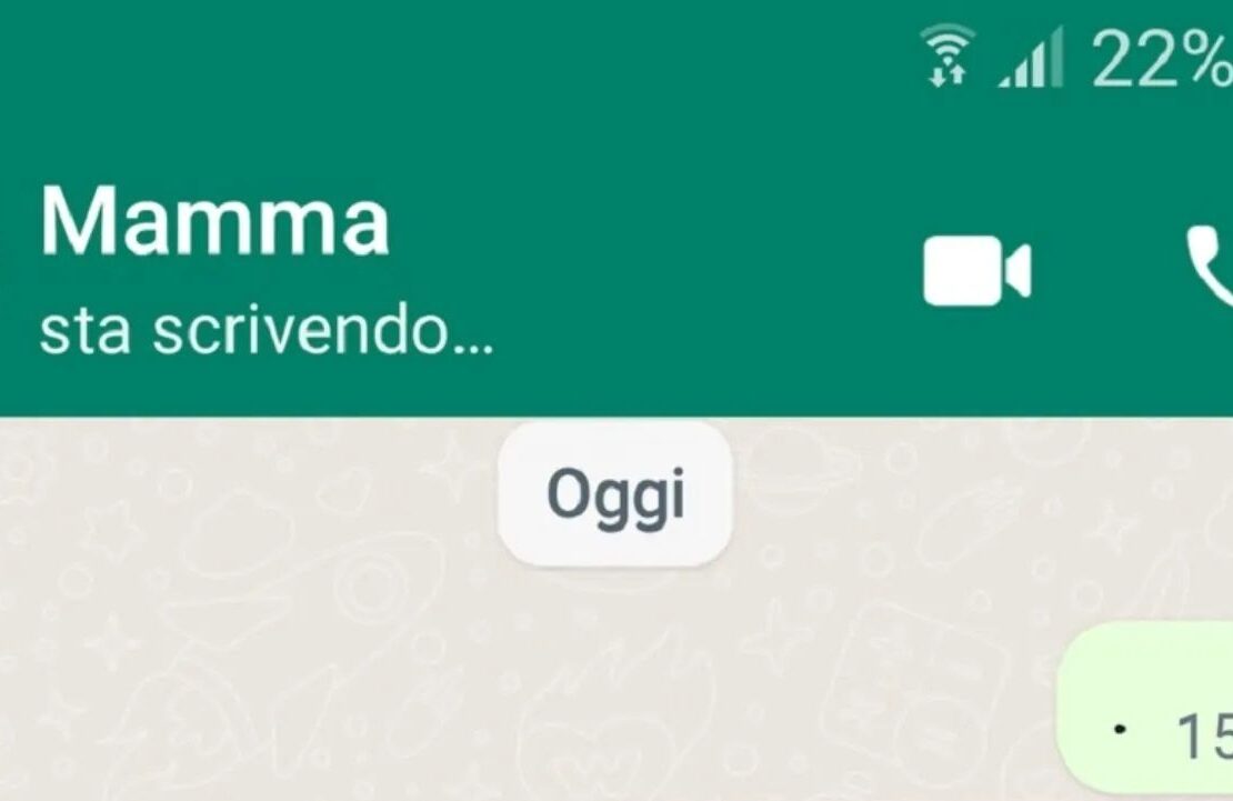 WhatsApp Sta scrivendo...