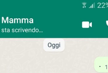 WhatsApp Sta scrivendo...