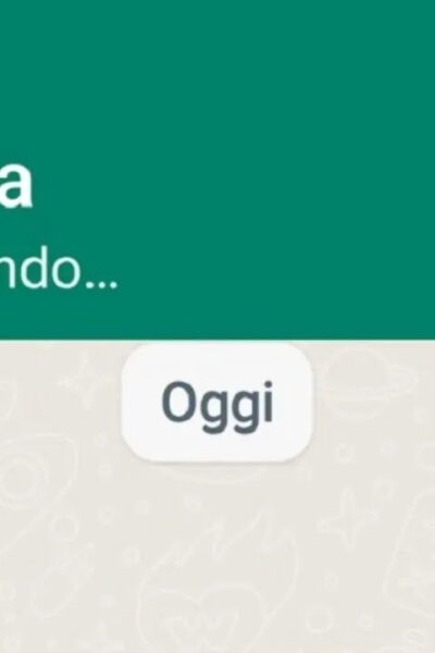 WhatsApp Sta scrivendo...