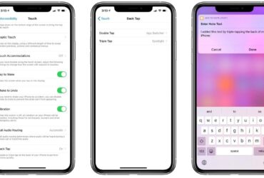 iOS 14 riconosce i tocchi sul Retro di iPhone
