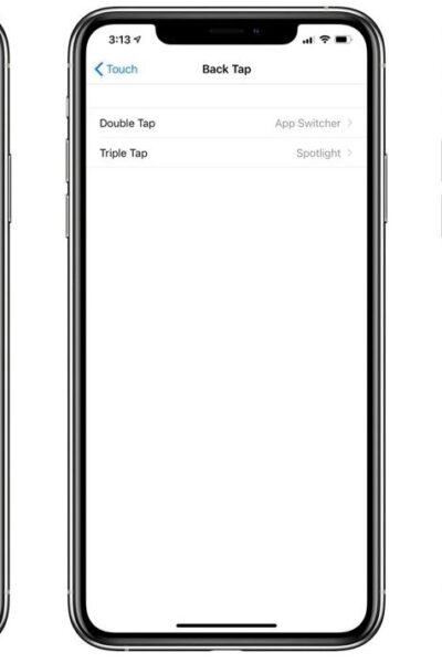 iOS 14 riconosce i tocchi sul Retro di iPhone