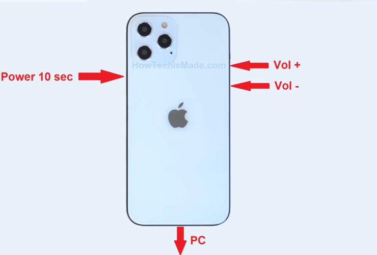iPhone 12 DFU Reboot