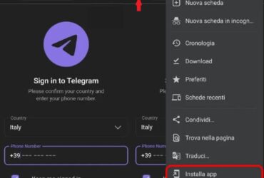 Telegram Install App