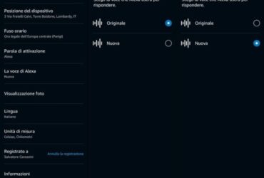 Come cambiare Voce ad Alexa e mettere una voce maschile