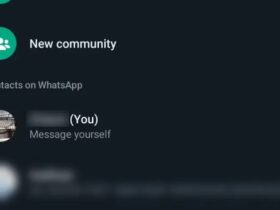 WhatsApp Messaggi a se Stessi
