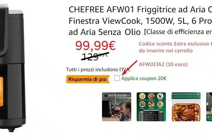 Friggitrice ad Aria CHEFREE