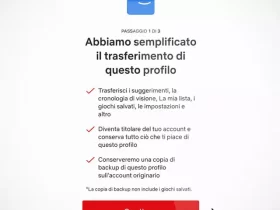 Netflix Trasferimento Profilo