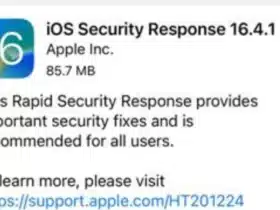 Apple Security Response Update