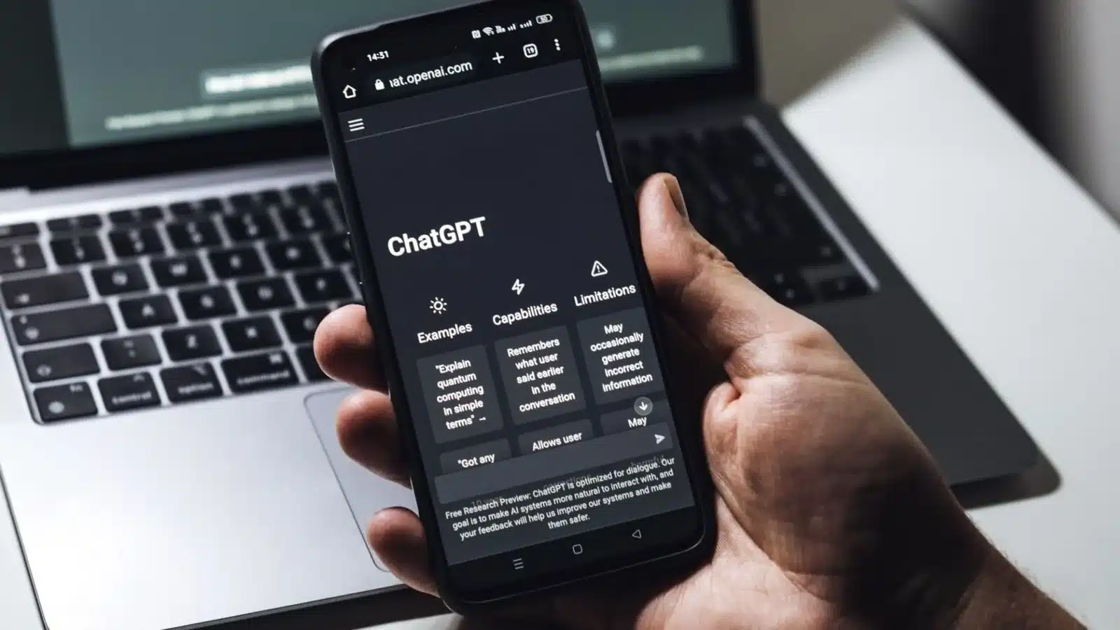 ChatGPT su Smartphone