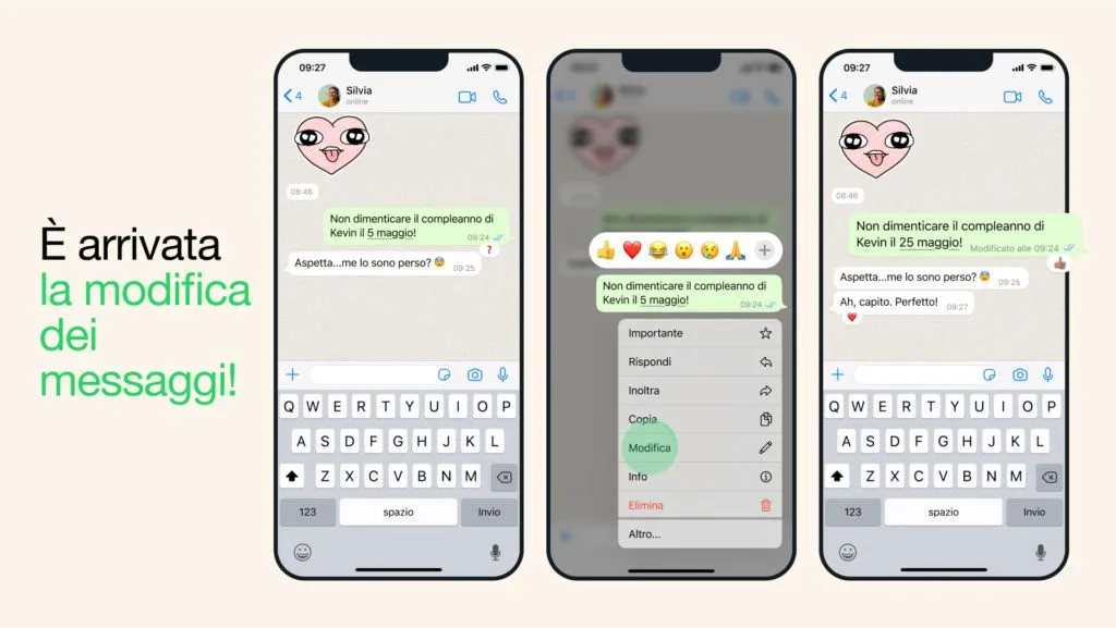 Come Modificare Messaggi WhatsApp