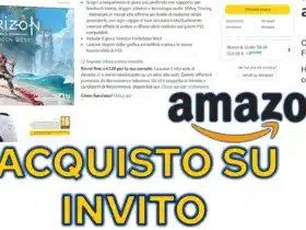 Acquisto su Invito Amazon