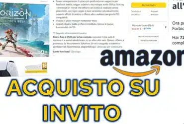 Acquisto su Invito Amazon