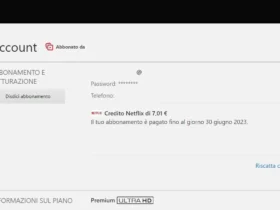 Cancellare Account Netflix Pulsante