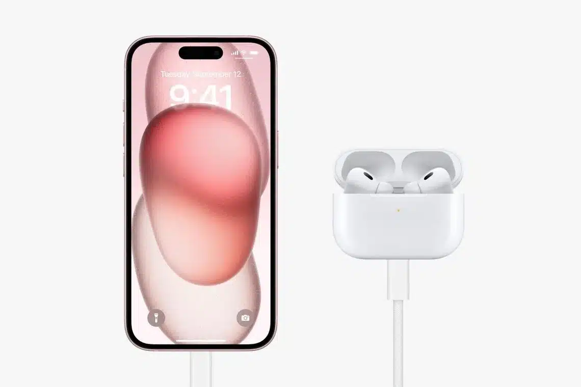 AirPods with iPhone USB-C